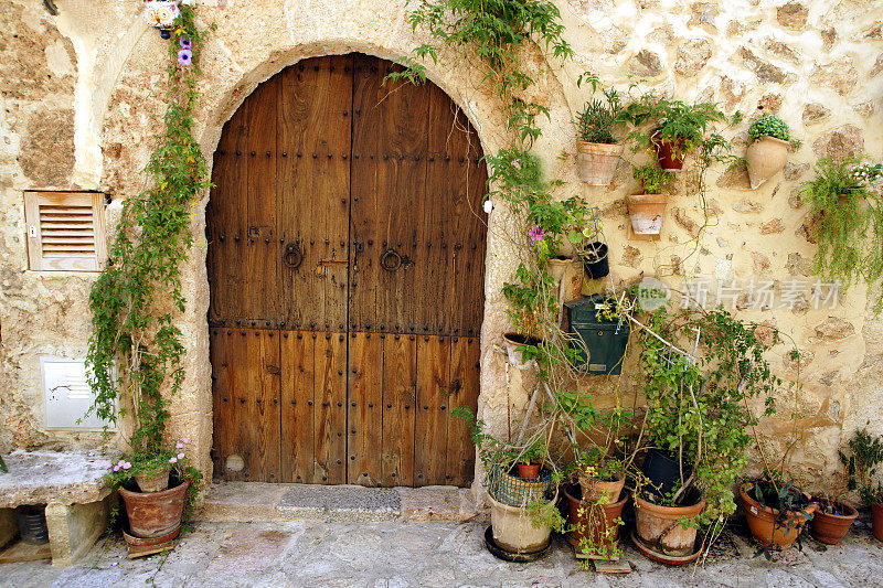 在Valldemossa Housedetail